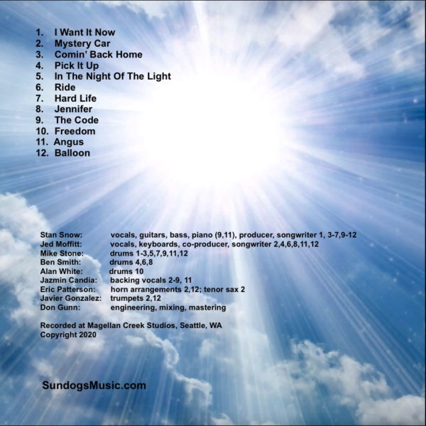 Sundogs - The Code - back cover - 052420